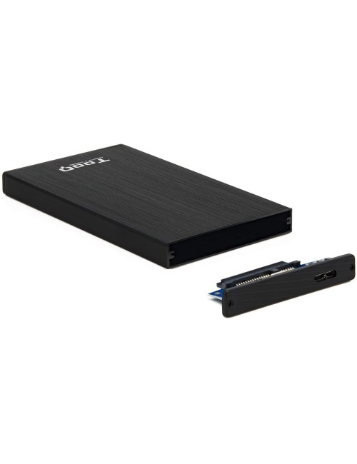 TOOQ CAJA EXTERNA HD TQE-2527B NEGRA 2.5" 9.5MM SATA USB 3.0
