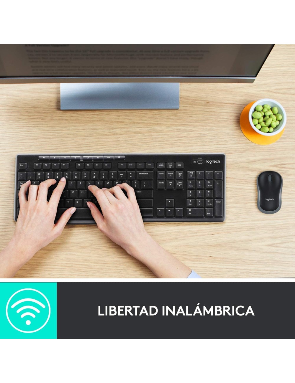 TECLAT I RATOLI LOGITECH WIRELESS DESKTOP MK270 ESP (920-004513)