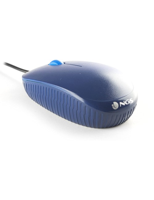 RATOLI AMB CABLE NGS FLAME - 800DPI - SCROLL   2 BOTONS - USB - COLOR BLAU