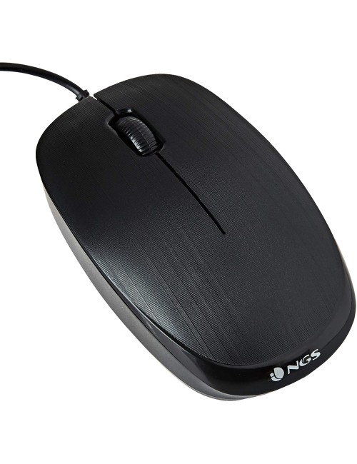 RATOLI AMB CABLE NGS FLAME - 800DPI - SCROLL   2 BOTONS - USB - COLOR NEGRE