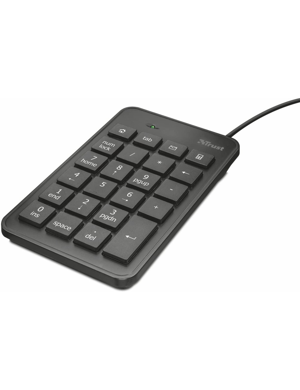 TECLAT NUMERIC USB TRUST XALAS - 23 TECLES - CABLE 1.5M ( TRU-TEC 22221 )