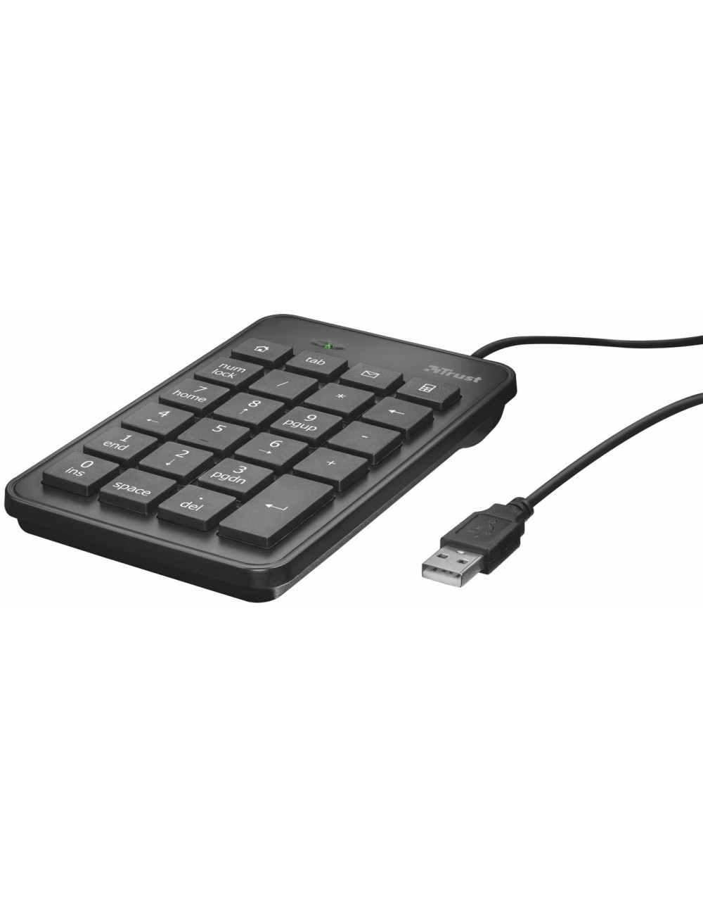 TECLAT NUMERIC USB TRUST XALAS - 23 TECLES - CABLE 1.5M ( TRU-TEC 22221 )