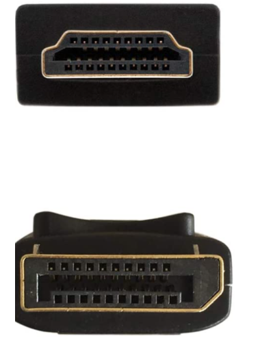 CABLE AISENS DISPLAYPORT MASCLE A HDMI MASCLE 2MTS NEGRE ( A125-0364 )