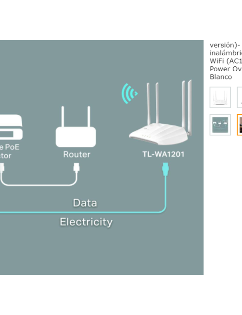 ROUTER TP-LINK AC1200 DOBLE BANDA ( TL-WA1201 )