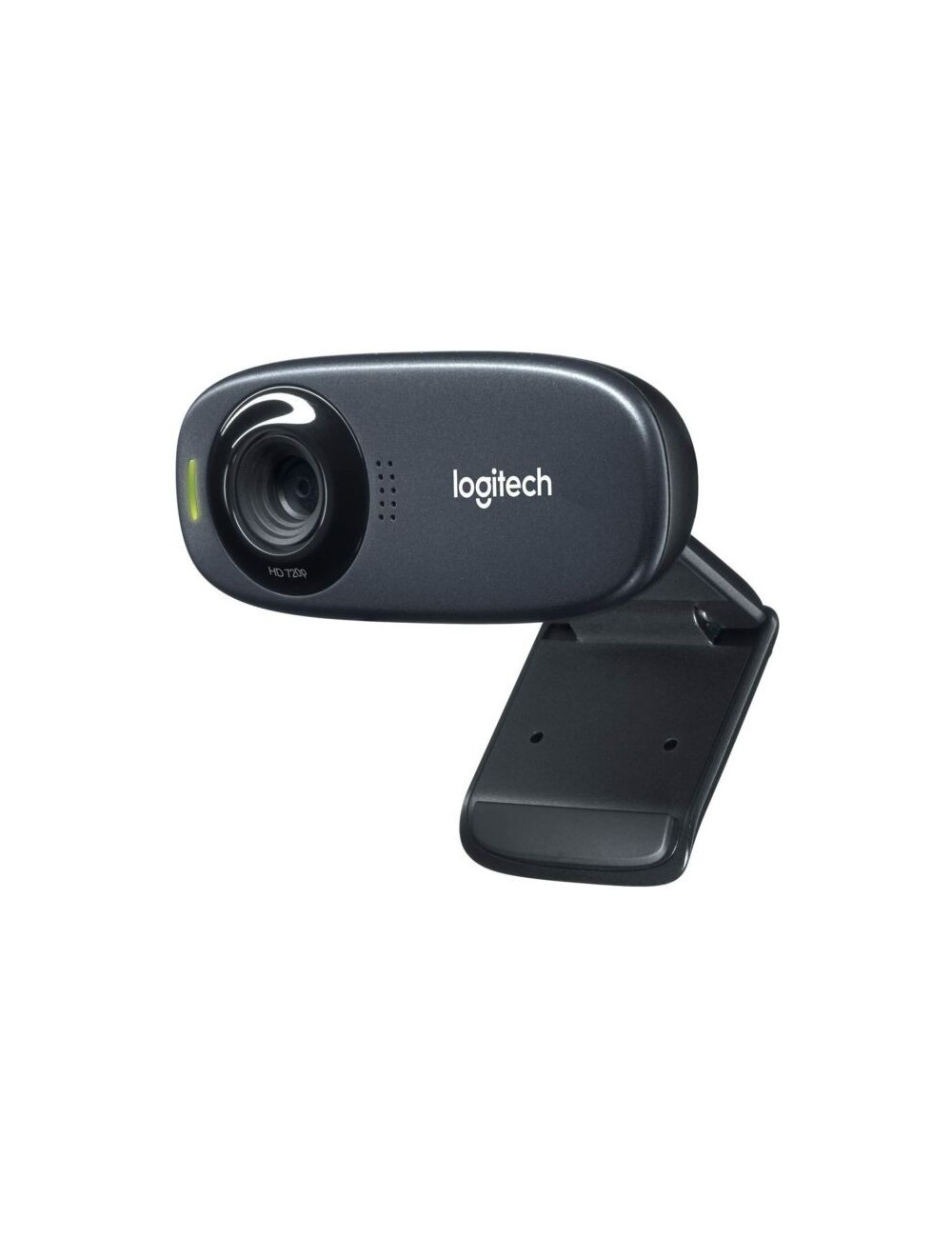 WEBCAM LOGITECH C310-HD 720P-FOTOS 5MPX-VIDEO HASTA 1280X720-MIC INTEGRADO-DISEÑO PLEGABLE CON ROTACION-USB-(960-001064)