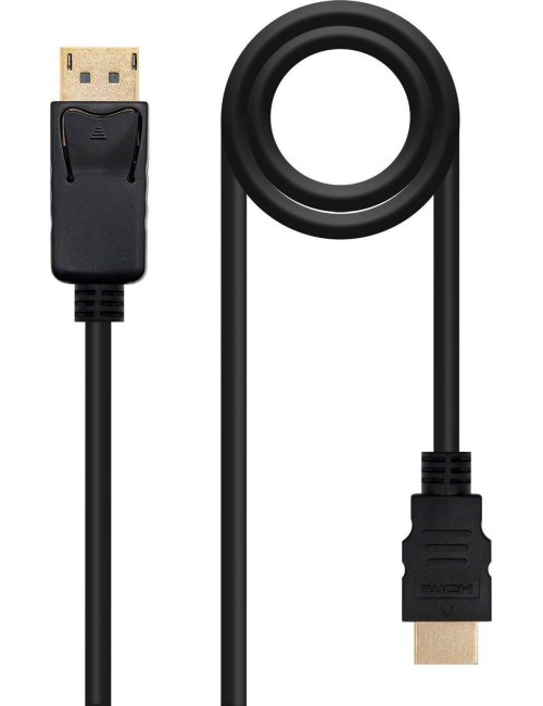 CABLE HDMI 2.1 8K AISENS - HDMI MASCLE A HDMI MASCLE - 3MTS - GRIS NEGRE ( A150-0429 )