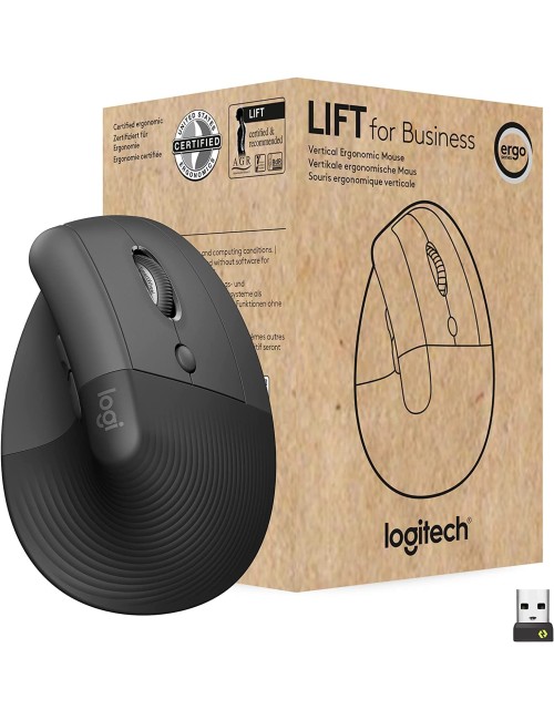 RATOLÍ LOGITECH  LIFT FOR BUSINESS - GRAFIT/NEGRE - EMEA