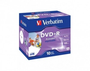 DVD R 4.7 16X JEWELL 10...